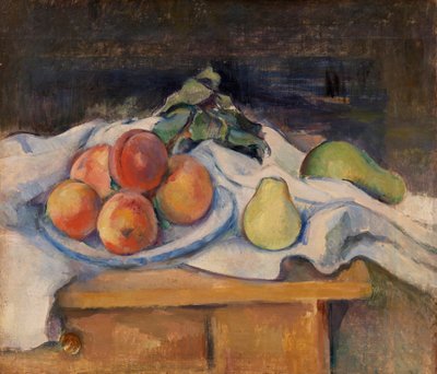 Obst auf einem Tisch, 1890-93 von Paul Cézanne